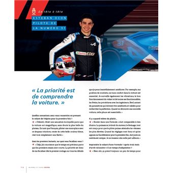 Alpine f1 team inside