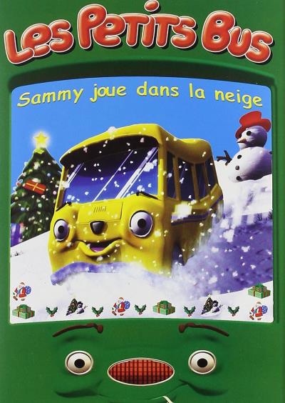 Sammy joue dans la neige