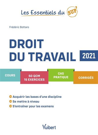 Les essentiels du sup droit du travail 2018-2019