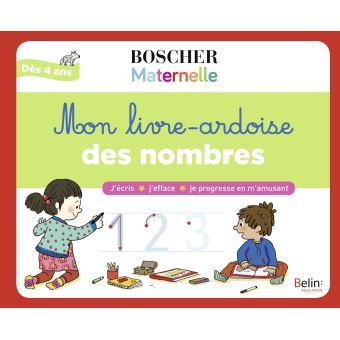 Mon livre-ardoise des nombres