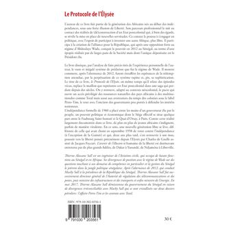 Le protocole de l'Elysée