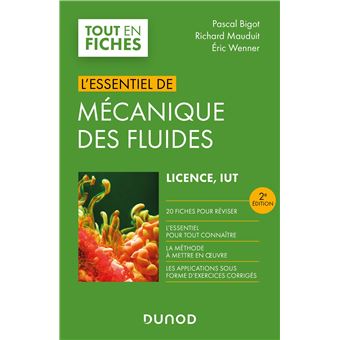 L'essentiel de mécanique des fluides