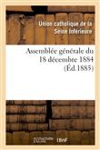 Assemblée générale du 18 décembre 1884