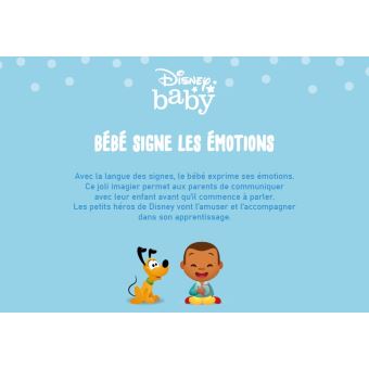 Disney Baby Langue des signes - Bébé signe les émotions