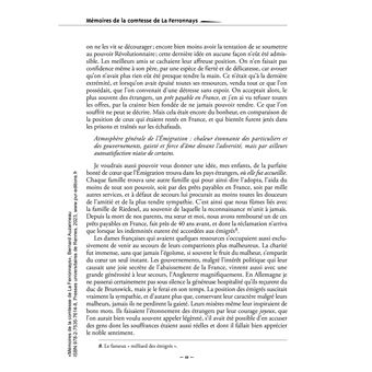 Mémoires de la comtesse de La Ferronnays