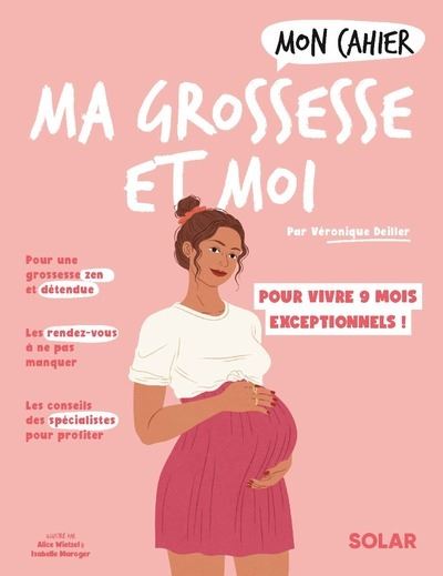 Mon cahier ma grossesse et moi - NE avec 12 cartes Feel Good