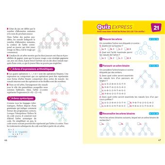 Fiches bac NSI Tle générale (spécialité) - Bac 2024