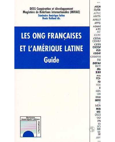 Les ong francaises et l'amerique latine guide