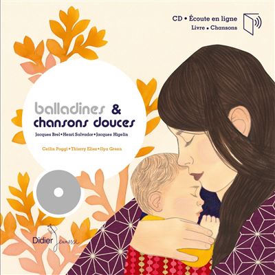 Balladines et Chansons douces - Ceilin Poggi - Livre CD