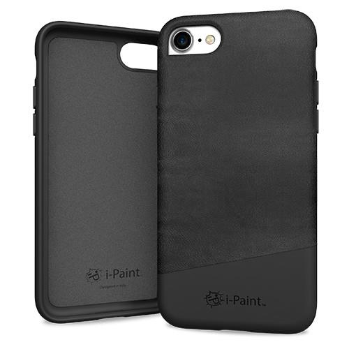 I-PAINT COVER LEATHER IPHONE 7 BLACK