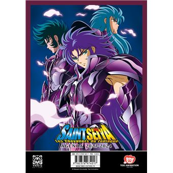 Agenda scolaire 2023-2024 Saint Seiya Hadès