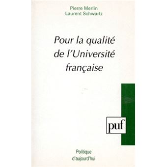 Pour la qualité de l'université française