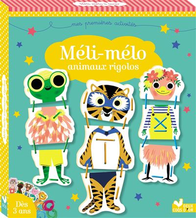Méli mélo animaux à lacer