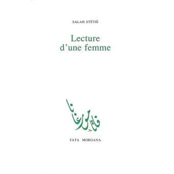 Lecture d'une Femme