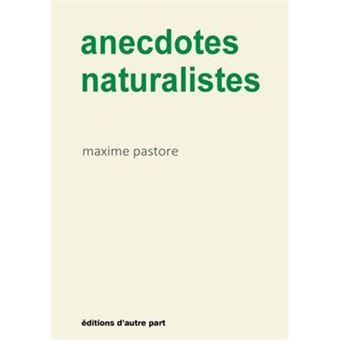Anecdotes naturalistes