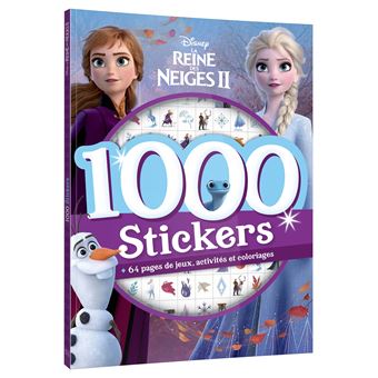 LA REINE DES NEIGES 2 - 1000 stickers - Disney