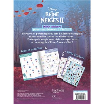 LA REINE DES NEIGES 2 - 1000 stickers - Disney