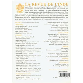 Revue de l'Inde