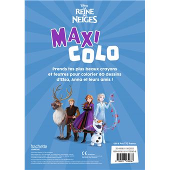 LA REINE DES NEIGES - Maxi Colo - Disney