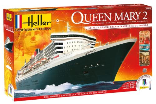 Maquette Queen Mary 2 Heller 52902 239 pièces