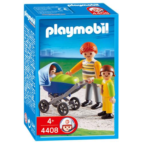 Playmobil 4408 City Life La vie à la maison Papa, Enfant et Landau