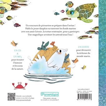 Contes de la nature - Pirouettes dans les fonds marin 3/5 ans