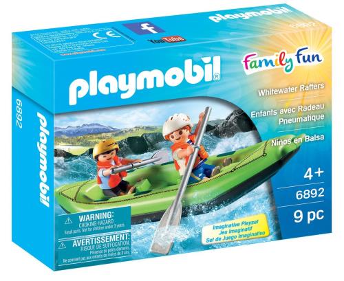 Playmobil Summer Fun 6892 Enfants avec radeau pneumatique