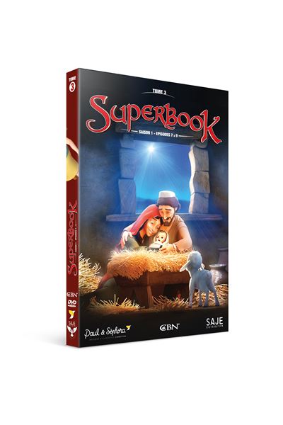 Superbook Tome 3 : Saison 1 Episodes 7 à 9 DVD