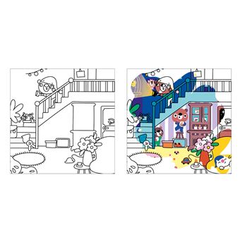 Pinceau magique La nuit