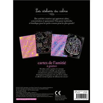 Cartes de l'amitié à gratter