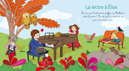 Mon petit concert classique – Livre sonore et éveil avec 6 puces sonores –  Bébé dès 6 mois, Émilie Collet,Séverine Cordier