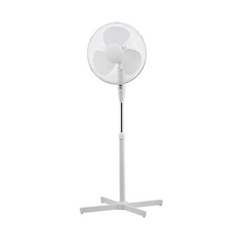 Ventilateur sur pied Manor 40 cm Blanc