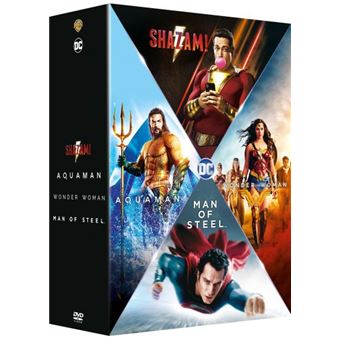 Justice leagueCoffret Origin Stories 4 Films DVD