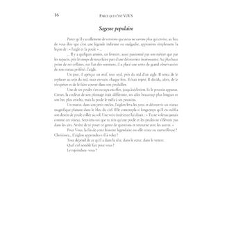 Parce que c'est vous