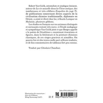 Le Gibbon dans la civilisation chinoise