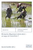 Birmanie (Myanmar) 2010-2017 :  un pays en transition ?