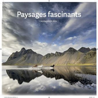 Calendrier Paysages fascinants 2026