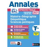 Histoire Geographie Terminale Terminale Bac Livre Bd Soldes Fnac