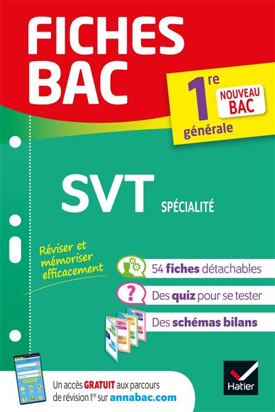 Svt 1re specialite