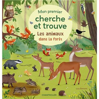 Les animaux dans la forêt - Mon premier cherche et trouve