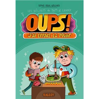 Oups ! J'ai effacé la prof