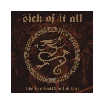 Live In A World Full Of Hate - Sick of It All - CD album - Achat & prix ...