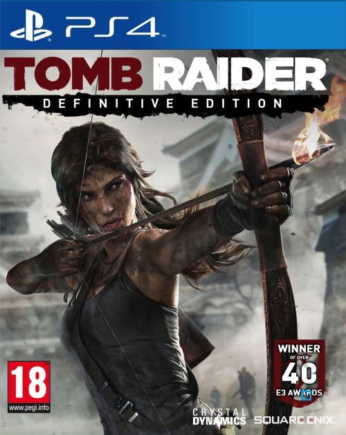 Pochette avant du jeu Tomb Raider The Definitive Edition PS4