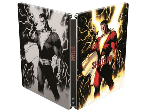 Blu Ray Shazam! Fury Of The Gods 4K Ultra Hd Steelbook - ¡Shazam