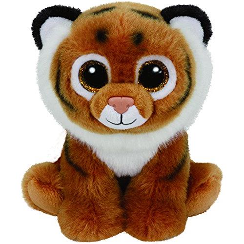 Peluche Tiggs le Tigre Brun Beanies Ty Medium 33 cm