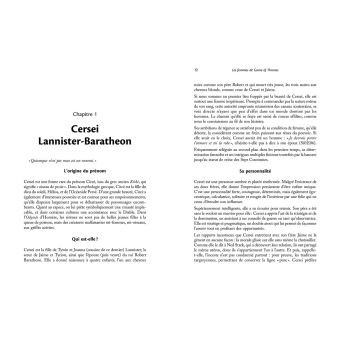 Les Femmes de Game of Thrones