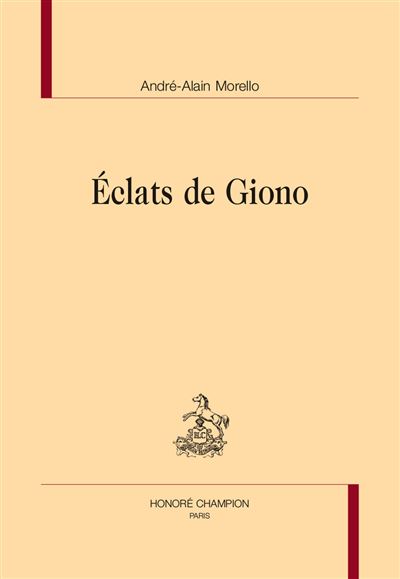 Éclats de Giono