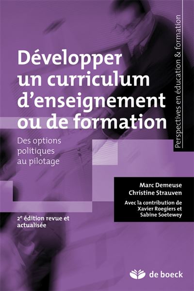 Développer un curriculum d'enseignement ou de formation des maîtres