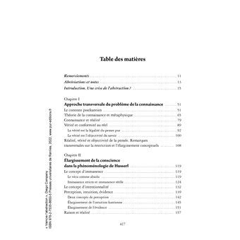 Vaincre l'abstraction