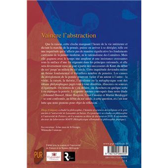 Vaincre l'abstraction